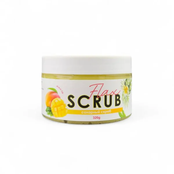 Сахарный скраб для тела Манго FlaxScrub