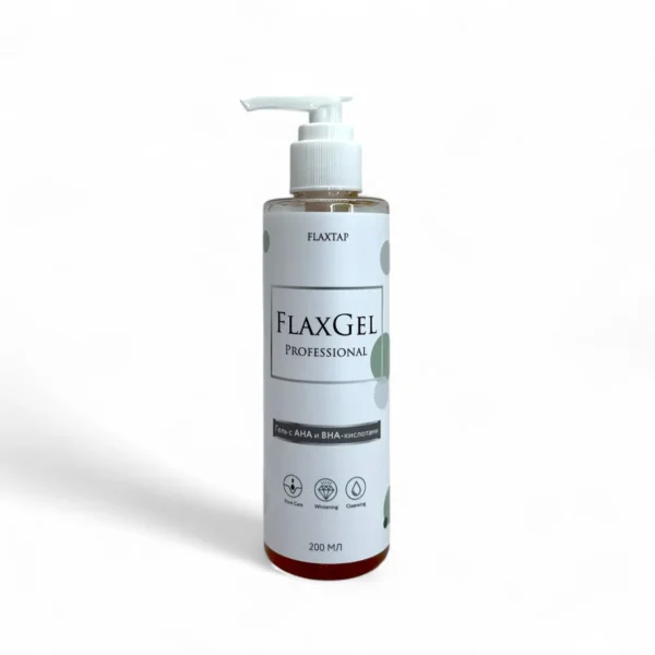 Гель с АНА и ВНА-кислотами FlaxGelProfessional